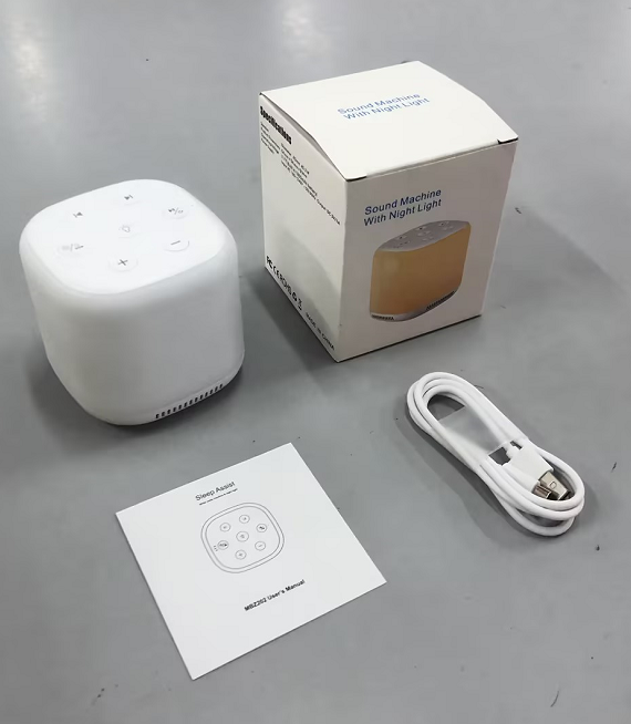 White Noise Sleep Aid For Baby Colourful Lights